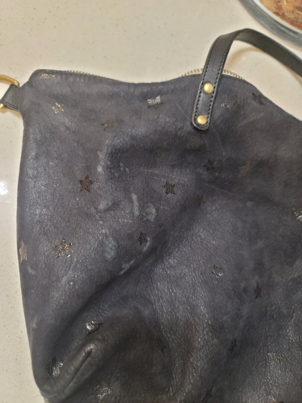 Kempton and Co Black Leather Black Purse Shoulder HandBag - Picture 11 of 11